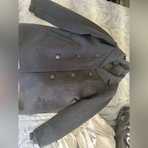 Simons Black Button Up Jacket